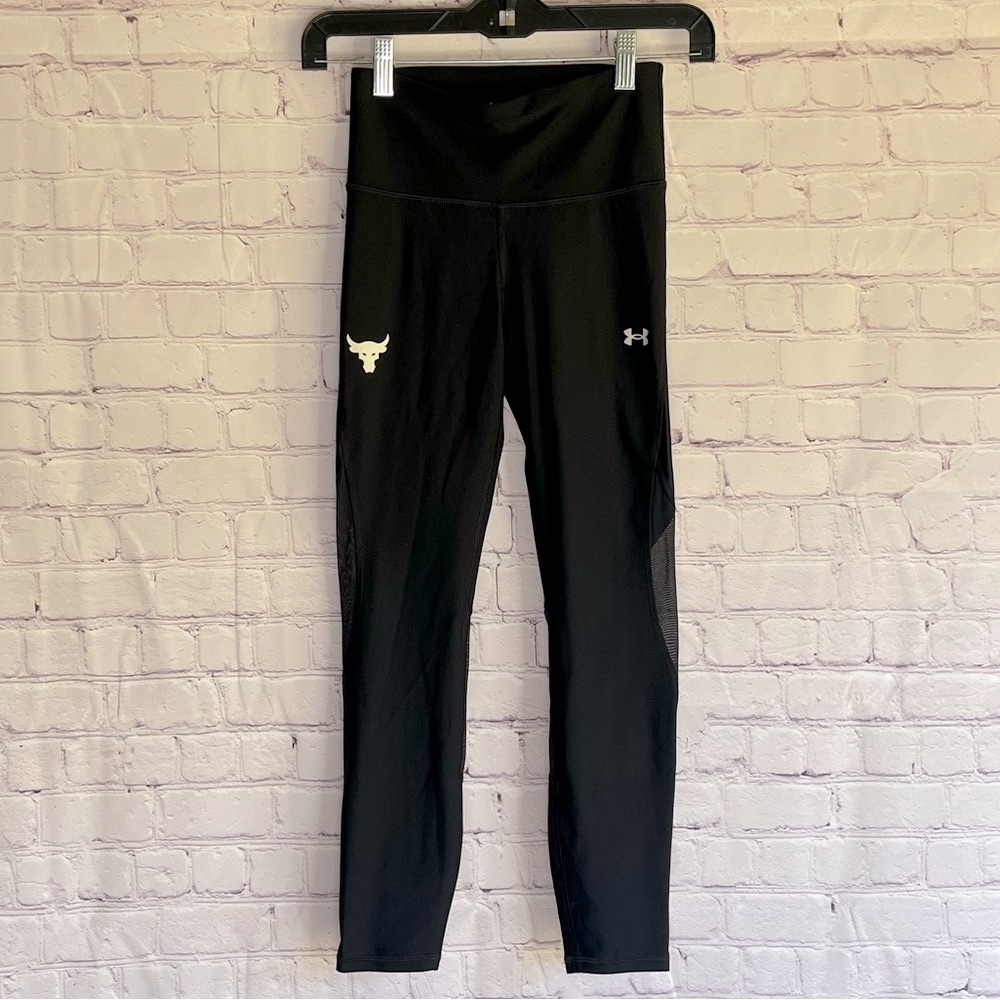 Under Armour Compression Athletic‎ Leggings in Black Woman’s Size XS